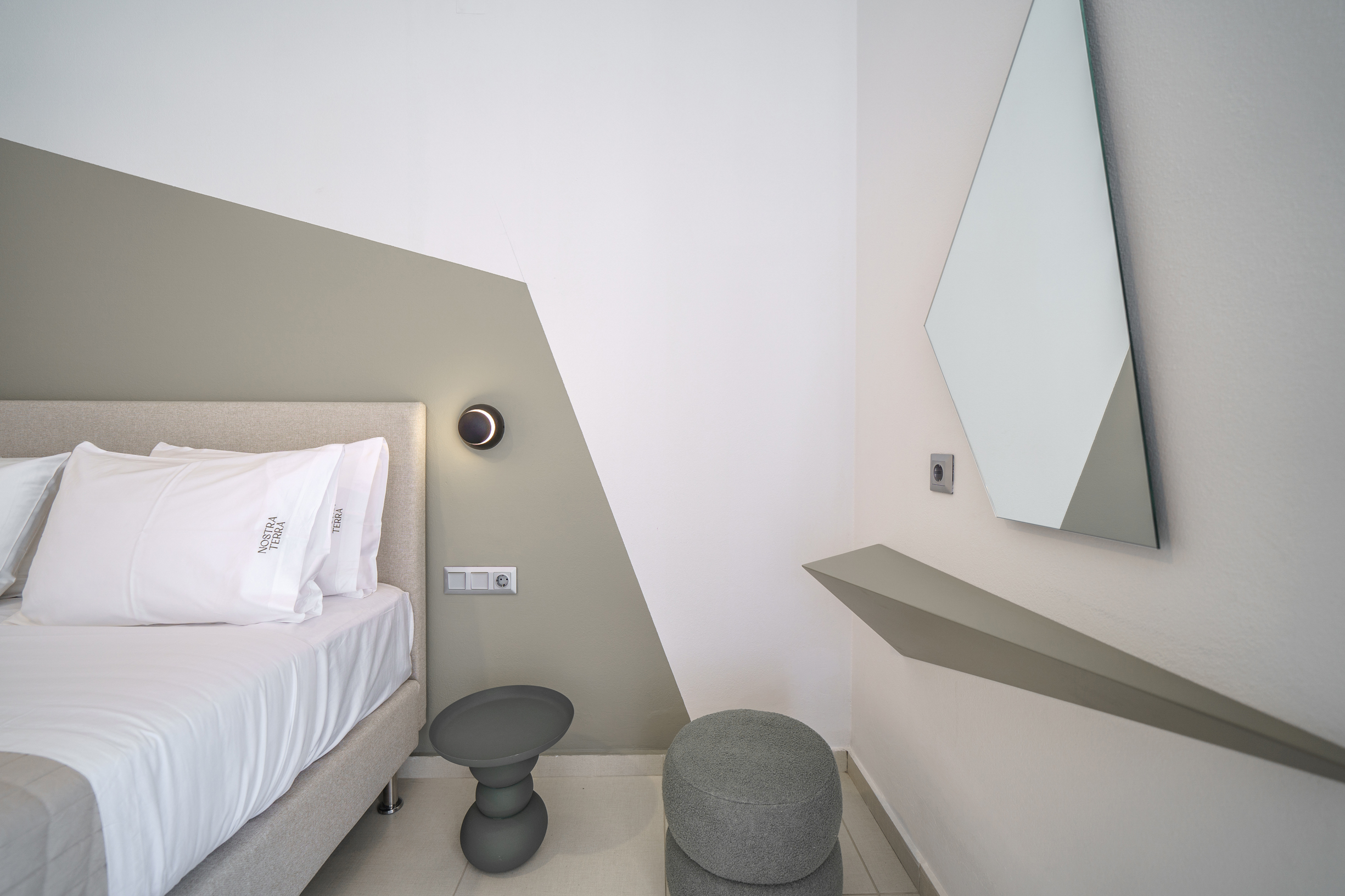 Curated for comfort, the rooms blend style with soothing design.