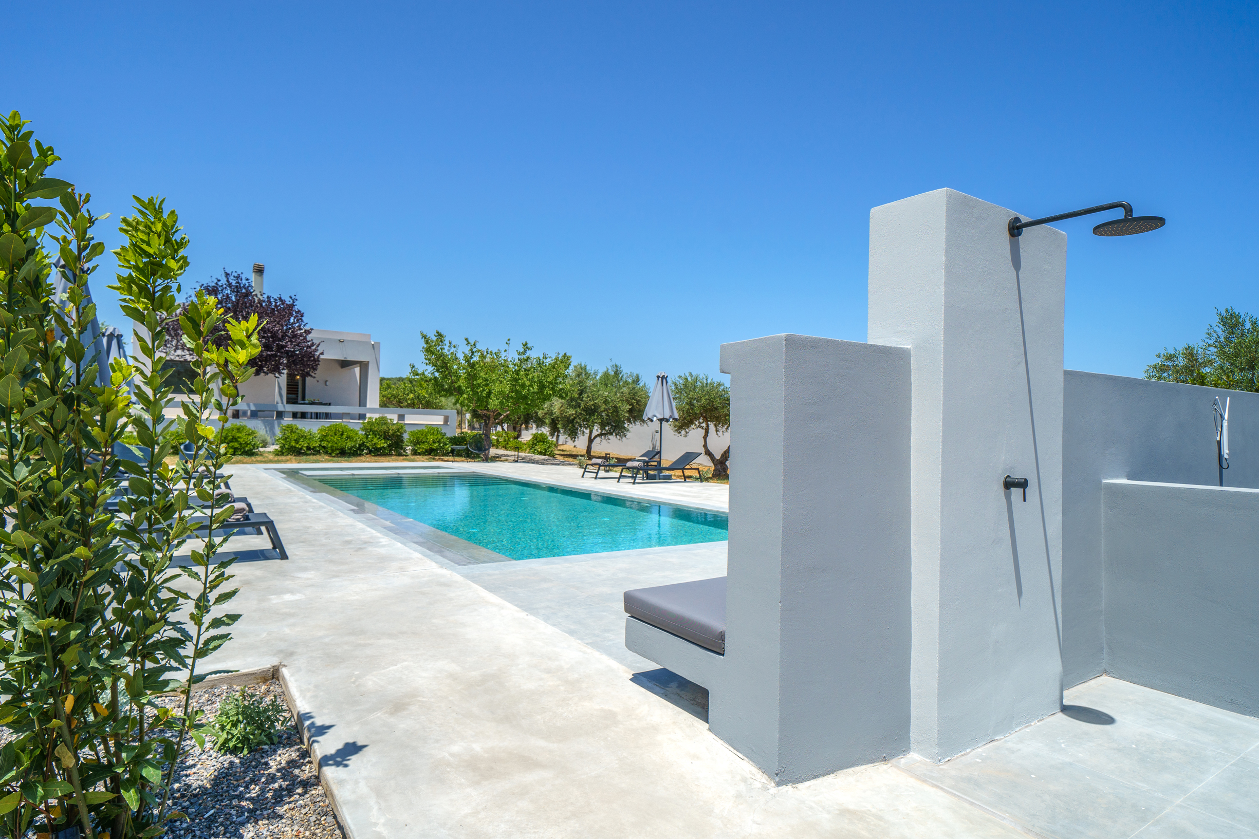 Featuring an outdoor shower.